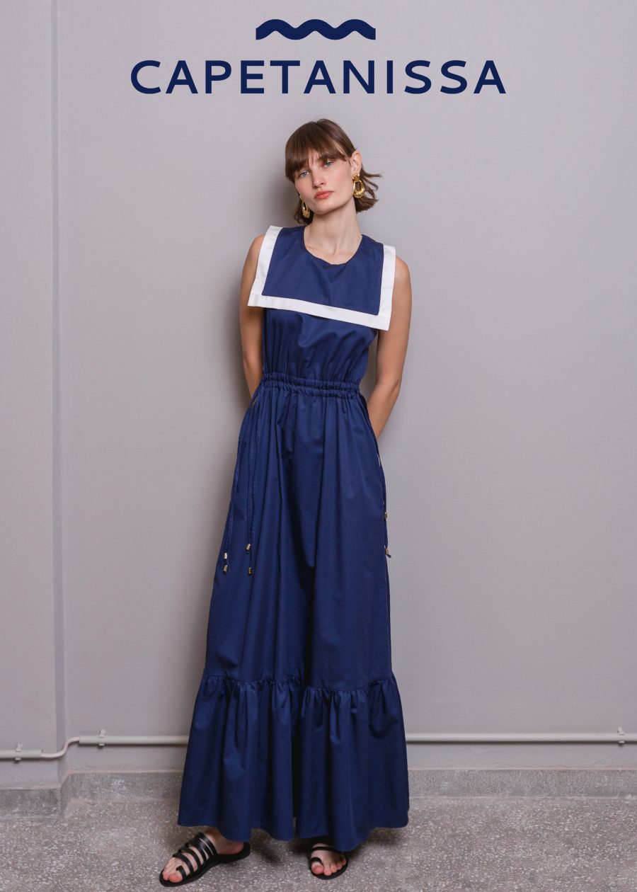 CAPETANISSA POPLIN DRESS 18705