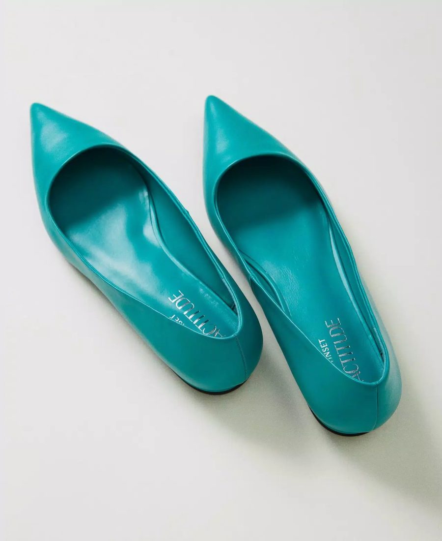 TWINSET Ballerina shoes with tampered toe 25041 - Image 3
