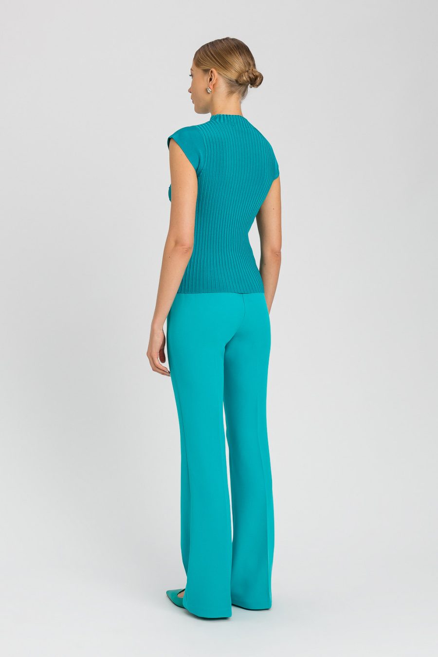 TWINSET tropical emerald knitted blouse 25035 - Image 4