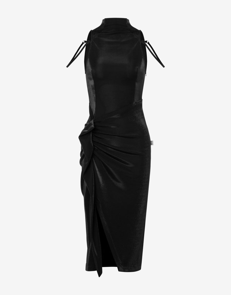 MOSCHINO High-neck dress 25021