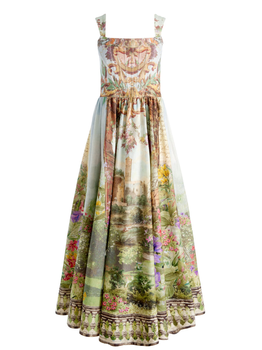 ALICE+OLIVIA GUINEVERE BUSTIER DRESS 25260