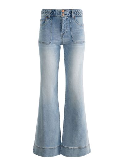 ALICE+OLIVIA JUNO BRAIDED JEAN 26165