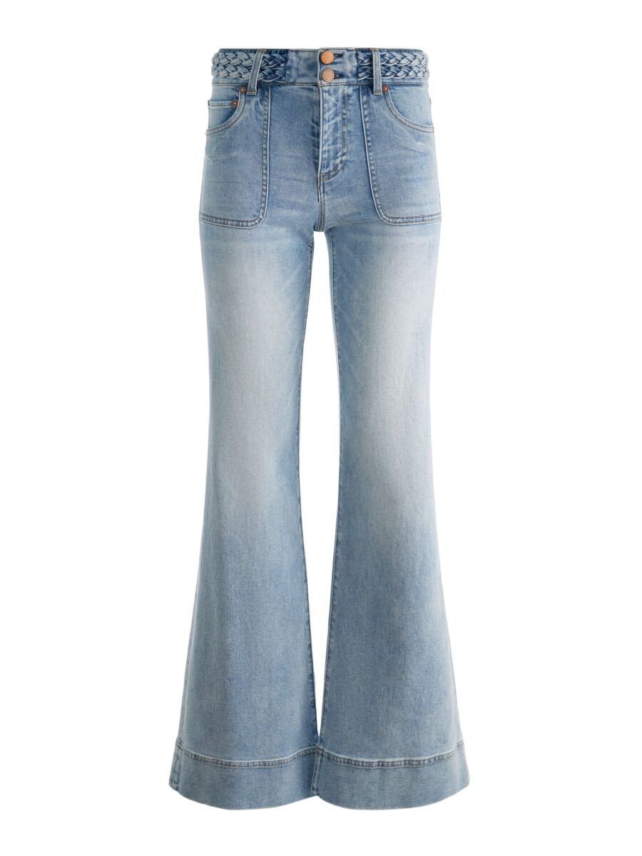 ALICE+OLIVIA JUNO BRAIDED JEAN 26165