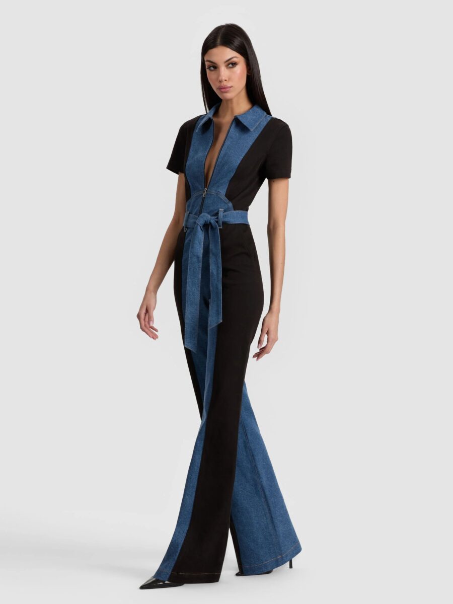 ALICE+OLIVIA GORGEOUS WIDE LEG JUMPSUIT 26168 - Image 5