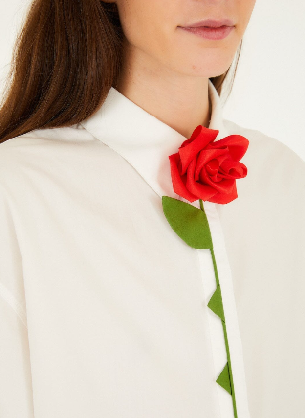 FARM RIO off-white rosy shirt - Image 2