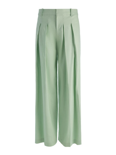 ALICE&OLIVIA BLAIRE PLEATED LINEN PANT 27144